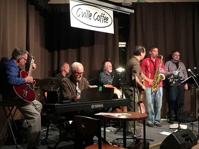 The house band swings hard: Vince Lewis on guitar, Jim Howe on drums, Steve Baber on the keyboard, Lew Morrison on bass, Victor Lee on soprano sax, Haywood Giles on tenor sax, and Steve Brecker on trumpet.