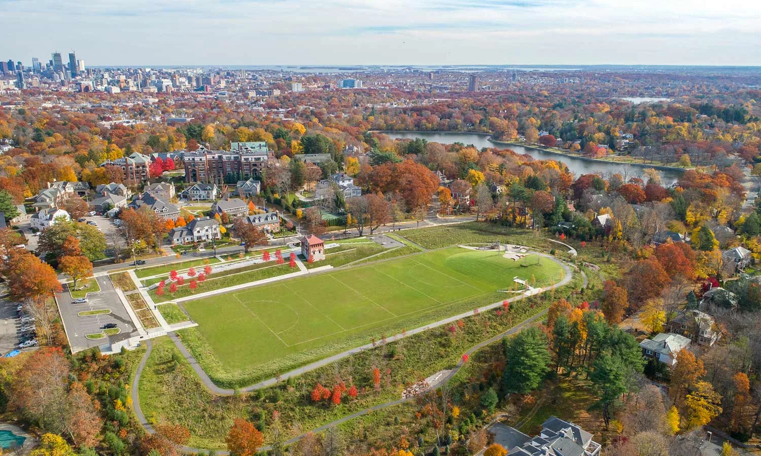 Fisher Hill Reservoir Park — Klopfer Martin Design Group