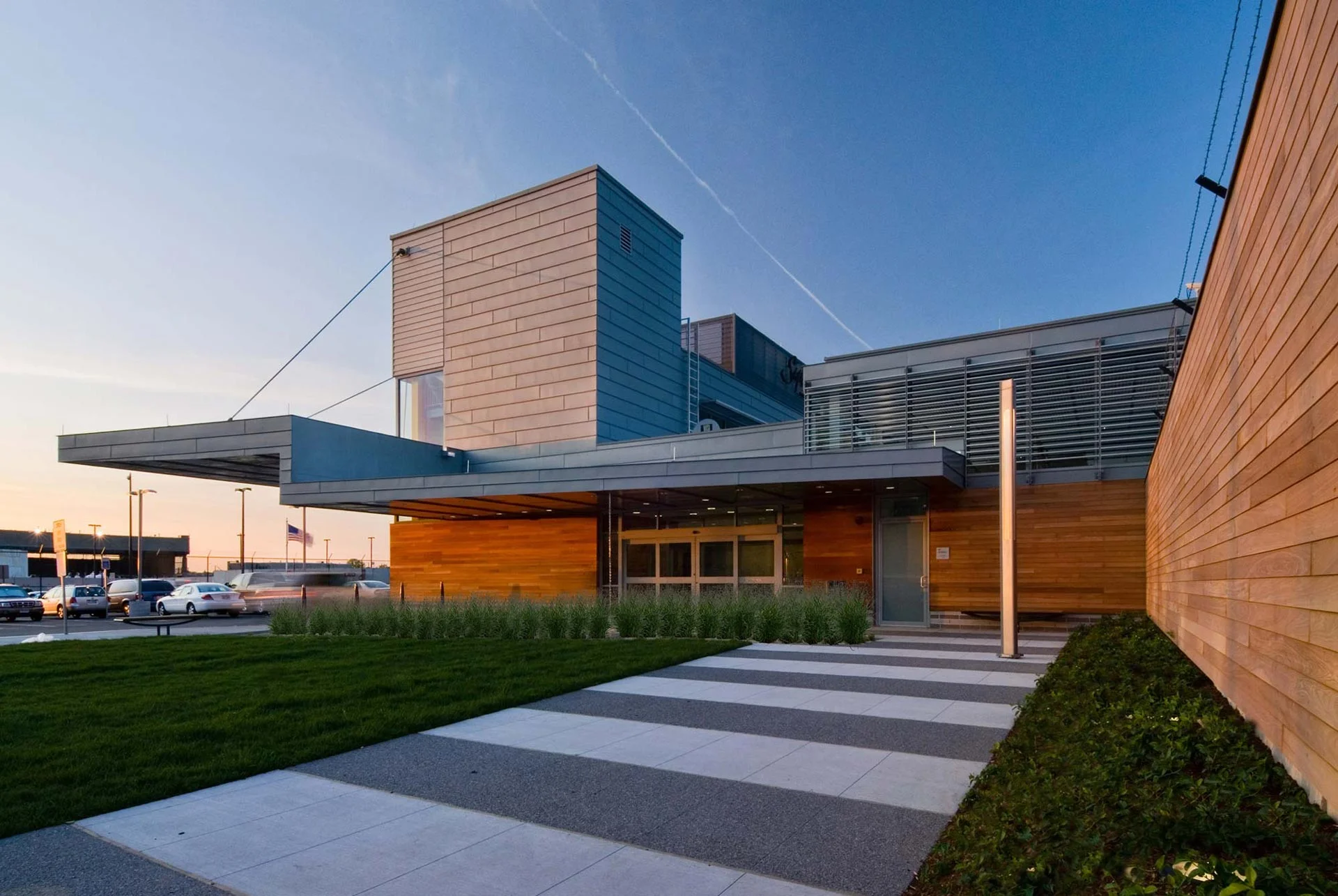 Signature Flight_LEED-certified_terminal_fall landscape_striped paving_Klopfer Martin.jpg