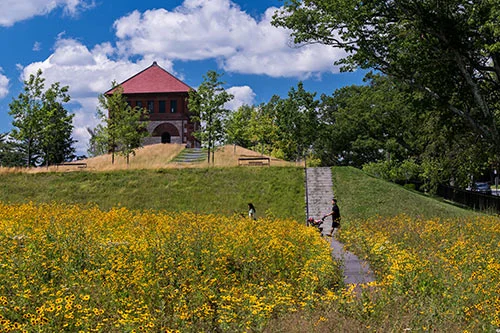 Fisher Hill Reservoir Park Brookline, MA