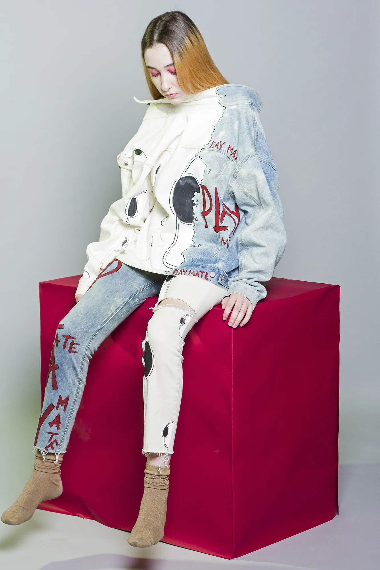 Designer: Playmate Design Model: Sofia Laabouki Make-up: Teena Kea Kim