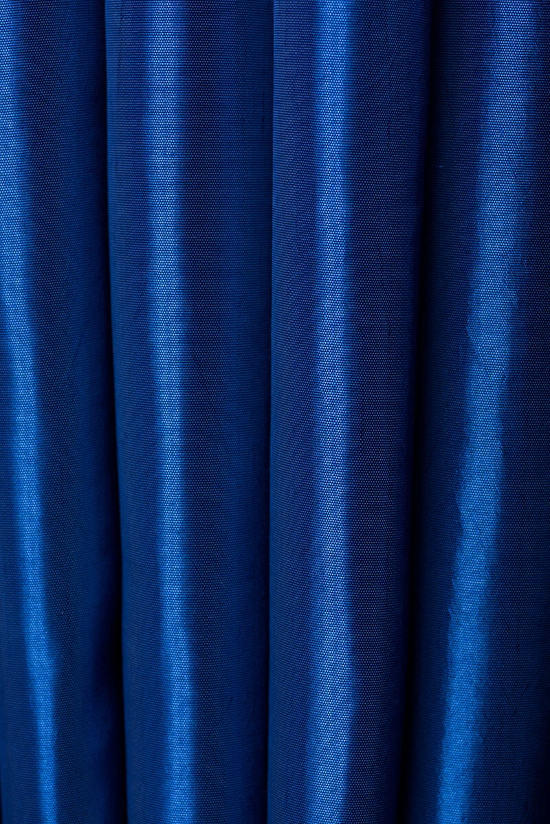 royal blue taffeta