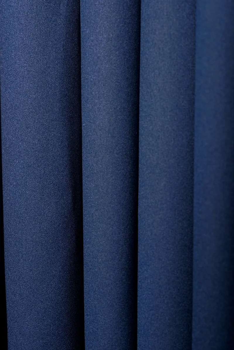 navy blue taffeta