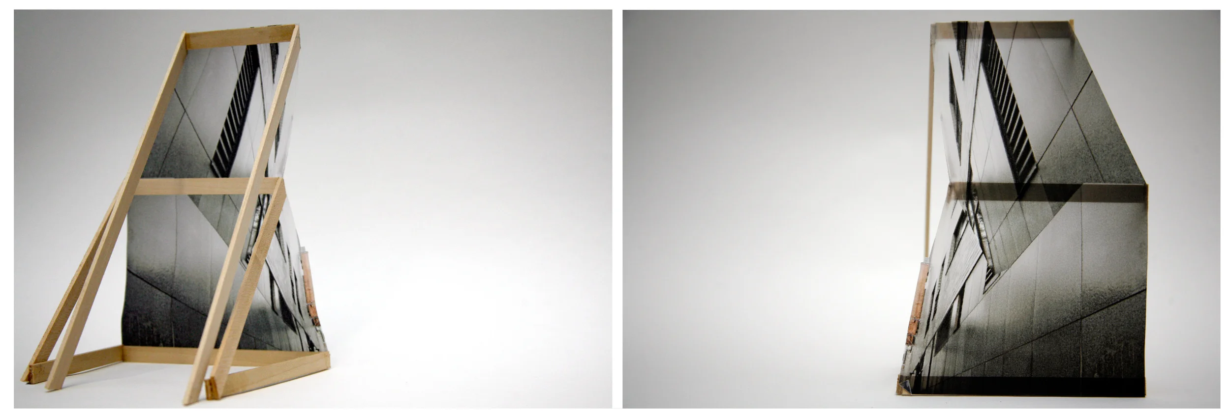City Set (diptych) , 2009, 16x48, Pigment Print