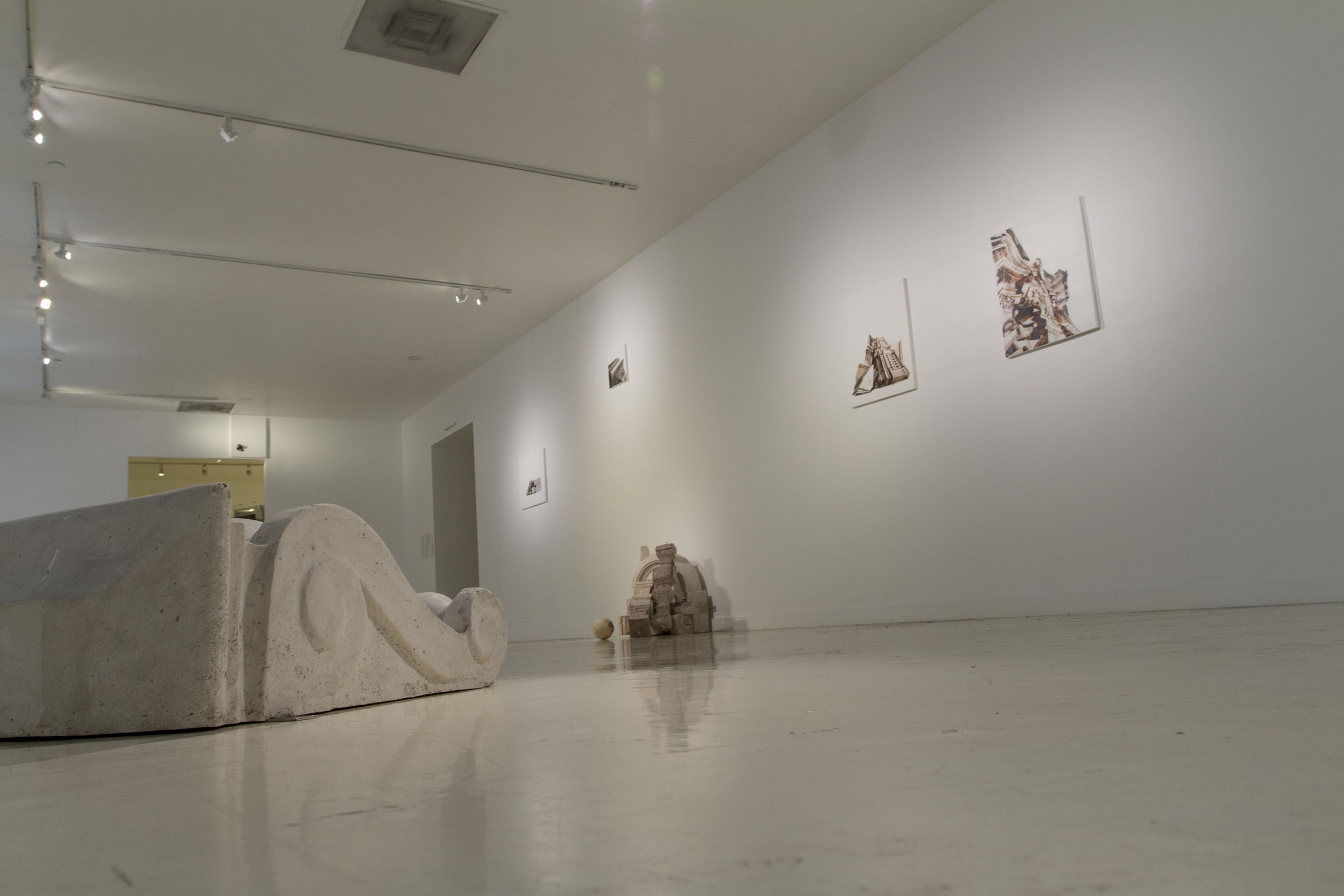 Installation views from (in)tangibility, solo exhibition at MDC Museum of Art + Design, Miami, FL Main Room January 23 - March 8, 2014 