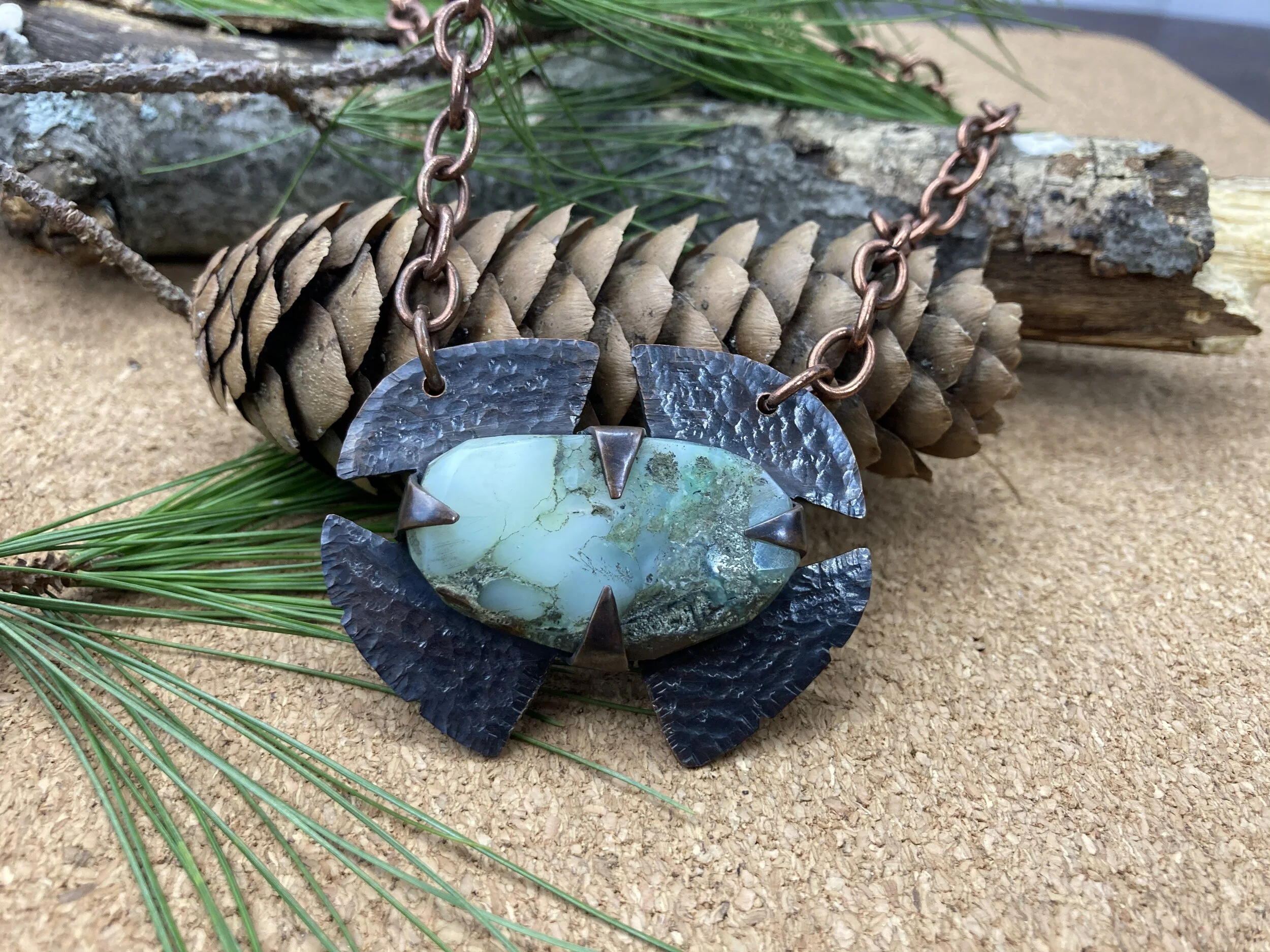 Chrysoprase and Copper