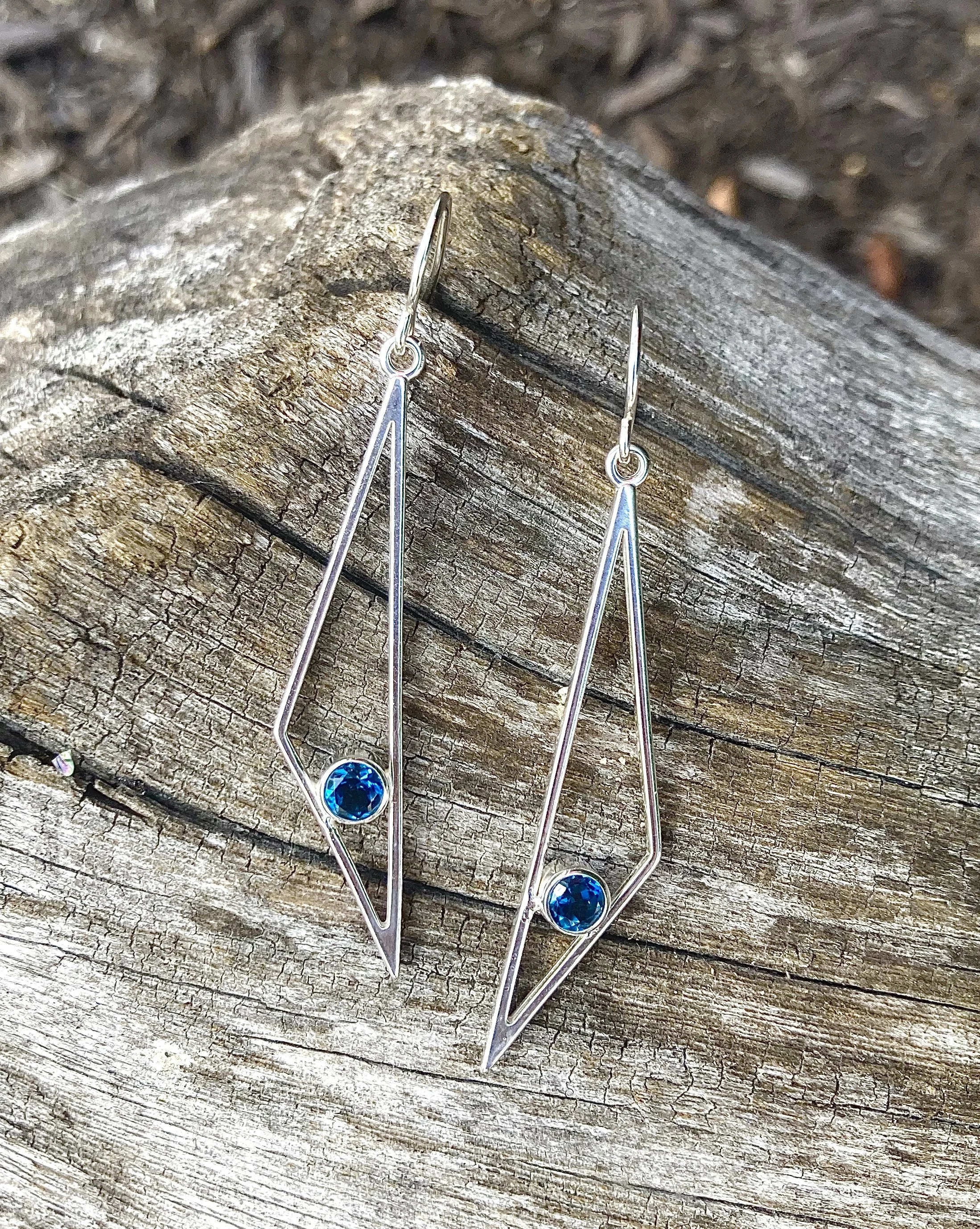 London Blue Earrings