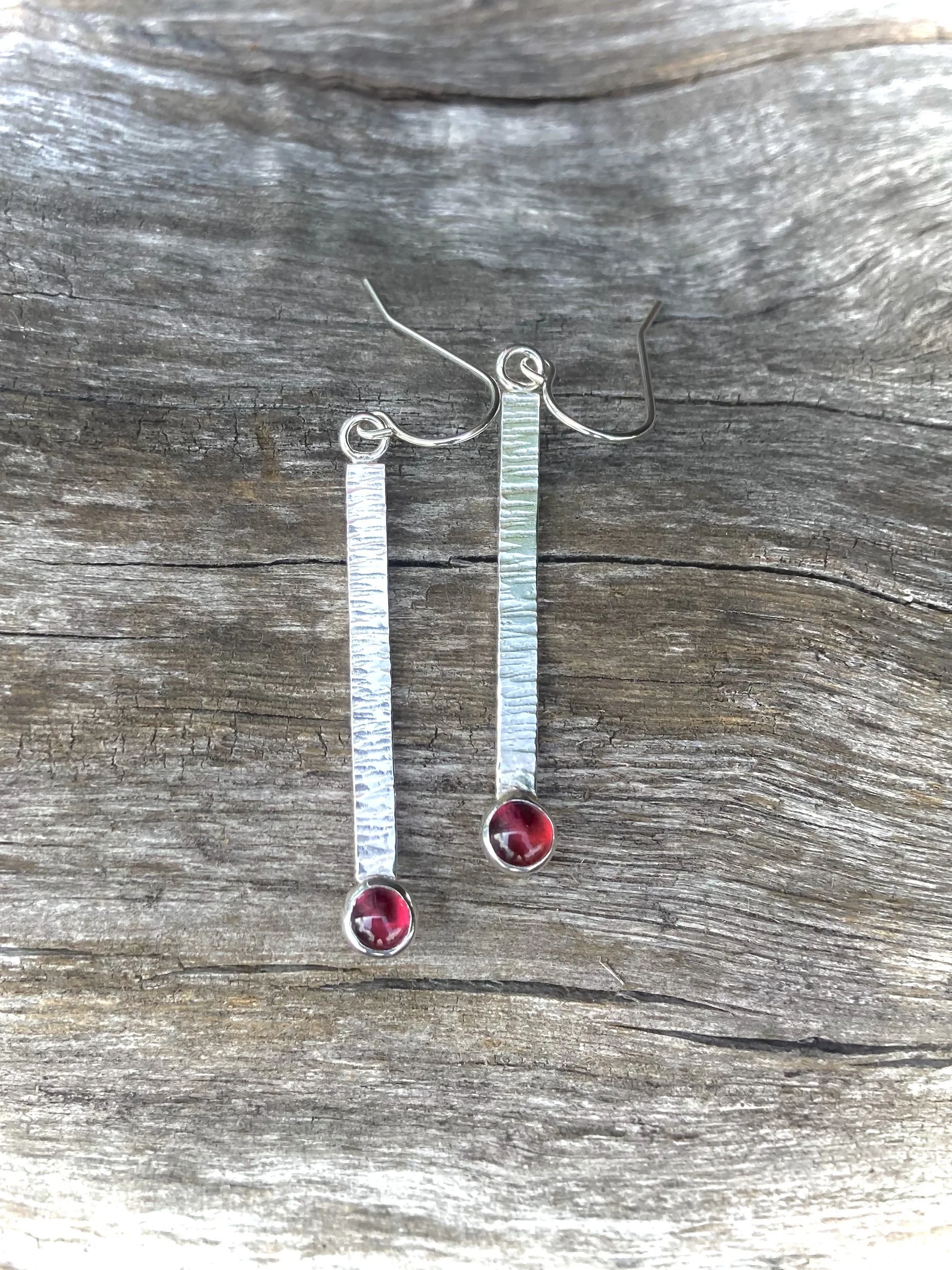 Pome Garnet Earrings