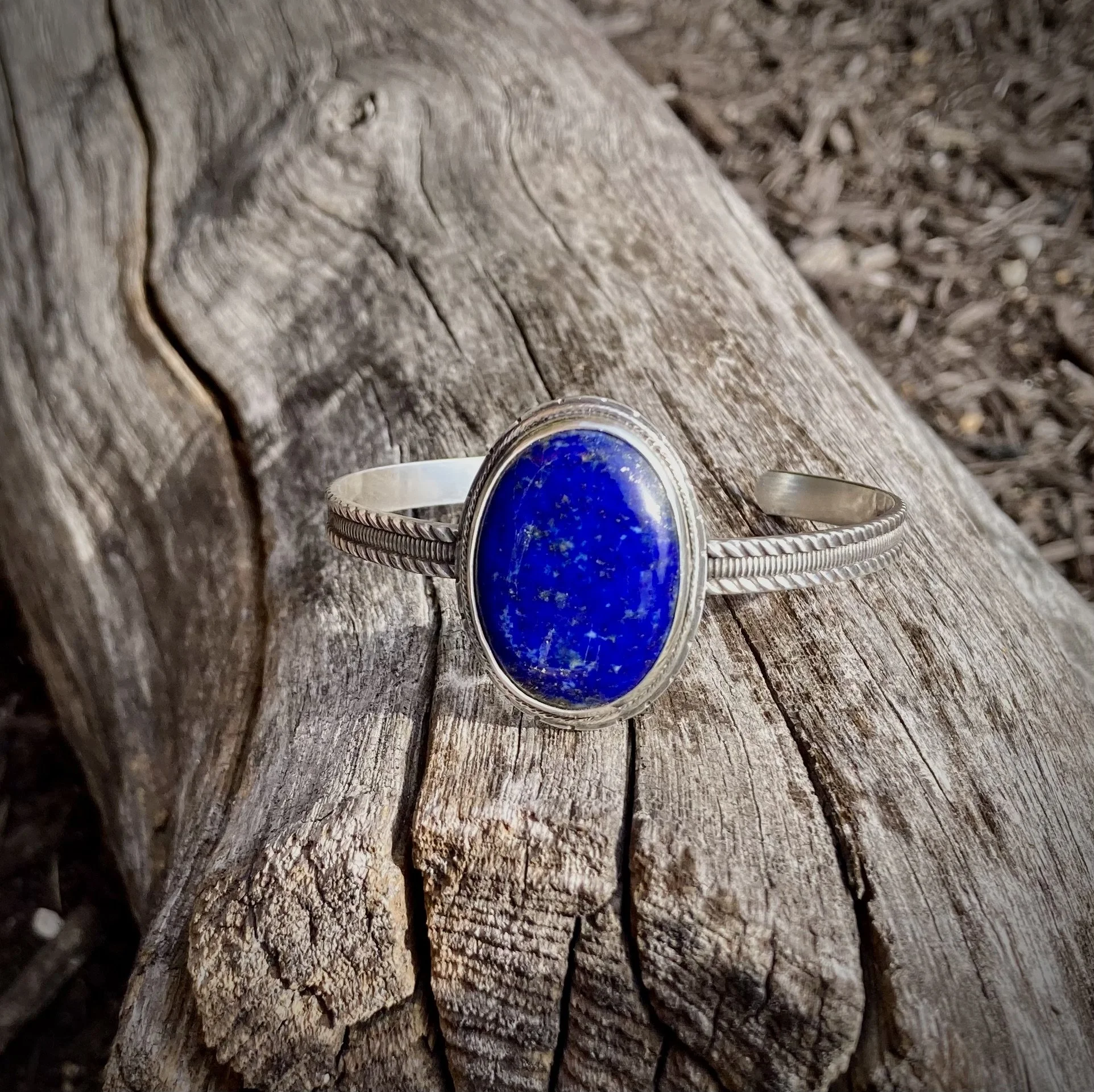 Lapis Lazuli Cuff