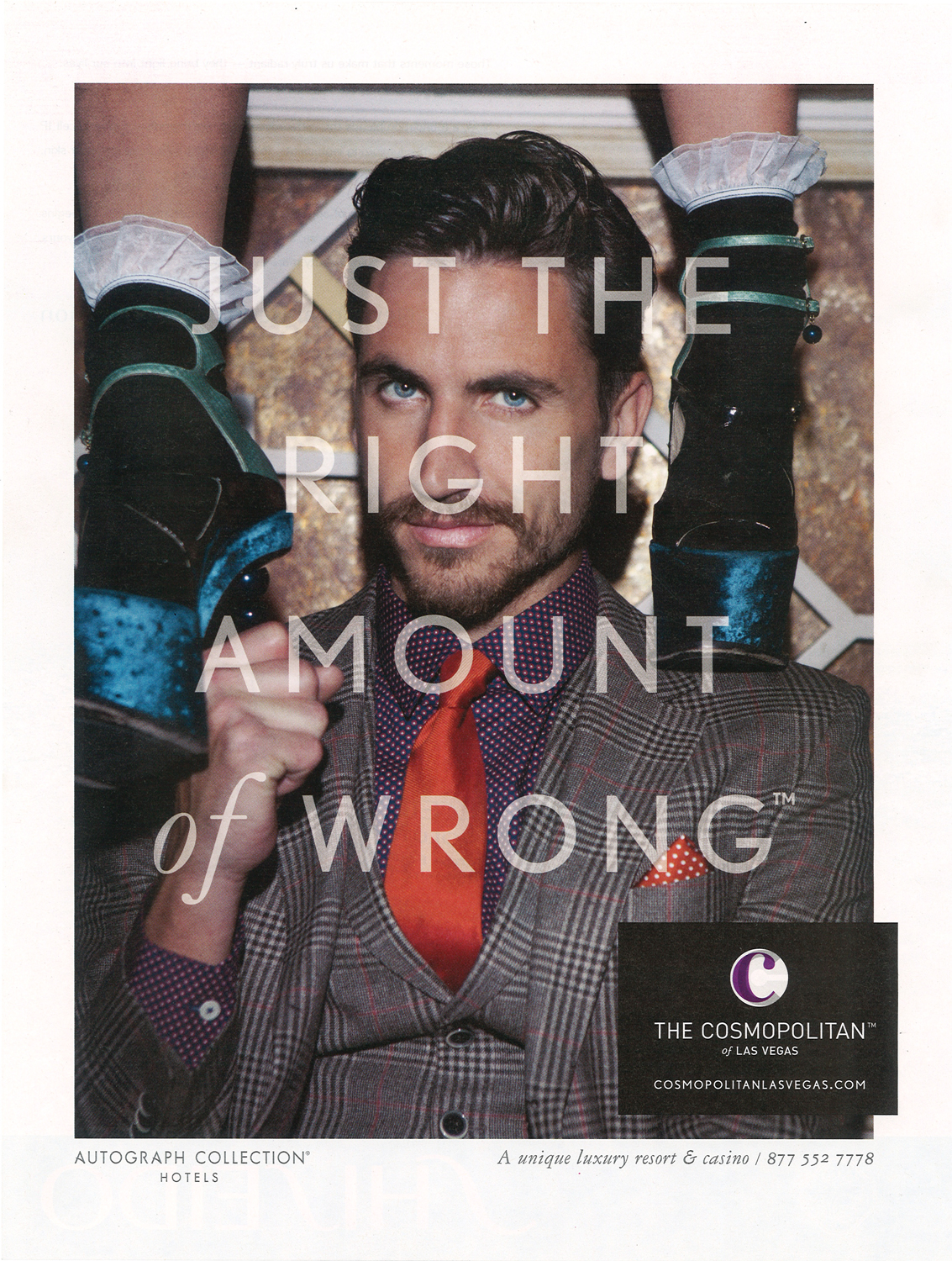 Print ad for The Cosmopolitan