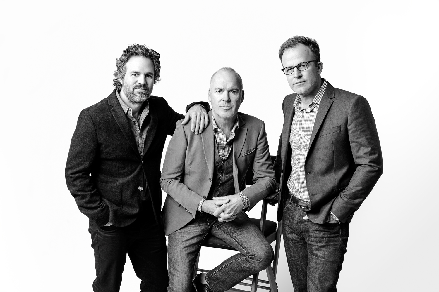 Mark Ruffalo, Michael Keaton & Tom McCarthy