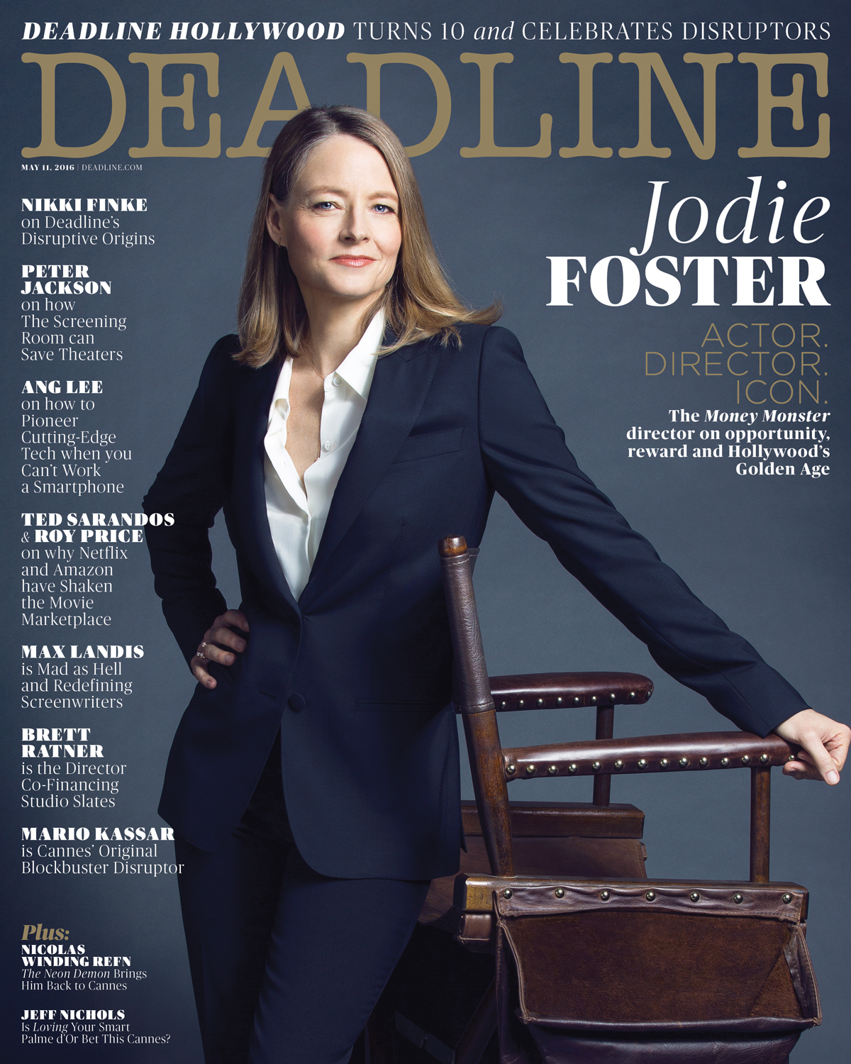 Copy of Deadline 10-Year Anniversary Issue, Jodie Foster