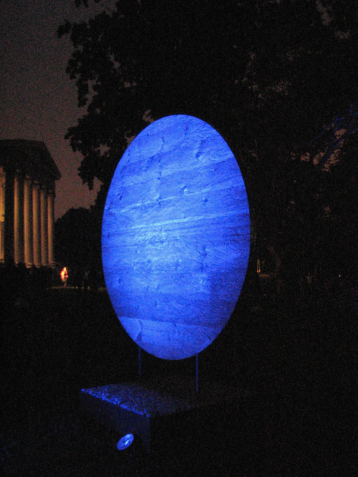    ~Ripple Effect &nbsp;at LUMEN Festival 2015    Carved wood sculpture - pine and spruce,&nbsp;copper, steel and gravel - 7' diameter &nbsp; &nbsp; &nbsp; &nbsp; &nbsp; &nbsp; &nbsp; &nbsp; &nbsp;  Installation at New House Center for Contemporary A