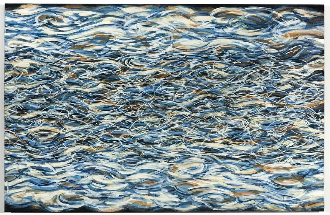    CONTINUUM &nbsp;-Naples     mixed media painting on paper, mounted to panel  ink, gouache, clay slip and polymer &nbsp; &nbsp; &nbsp; 40" x 26" &nbsp; 2015   sold  