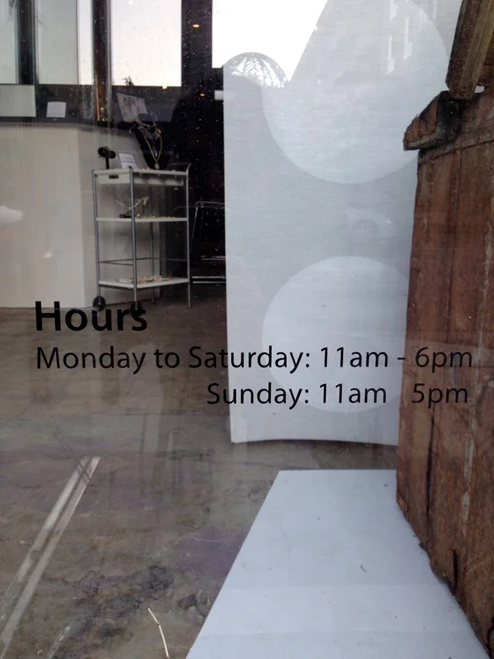 Shop Hours