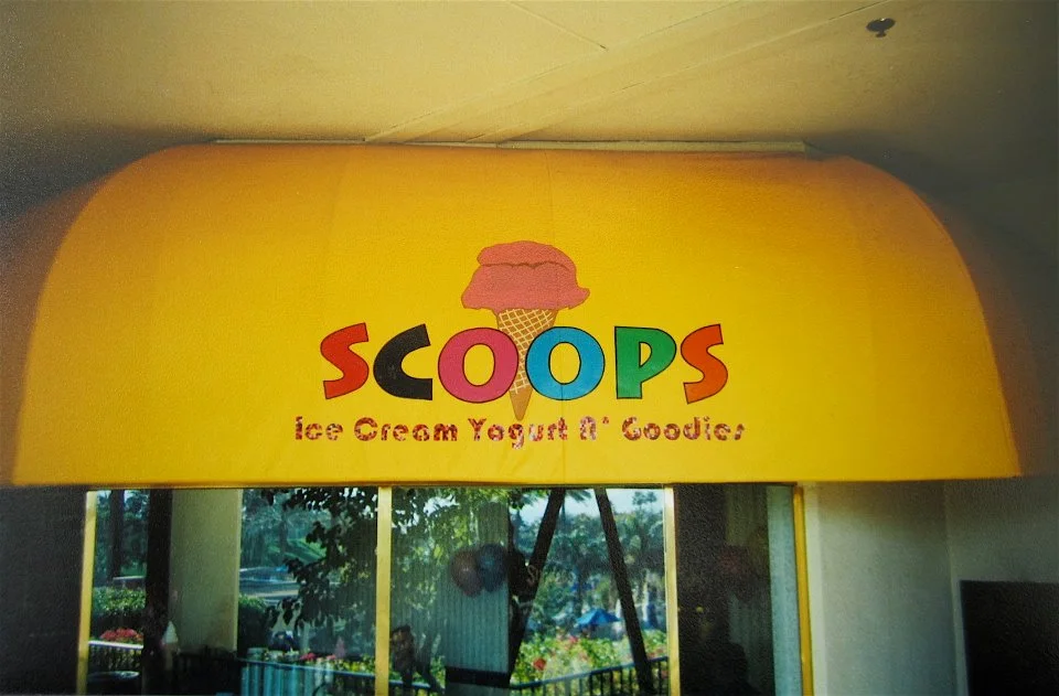 Hand Lettering on Awnings