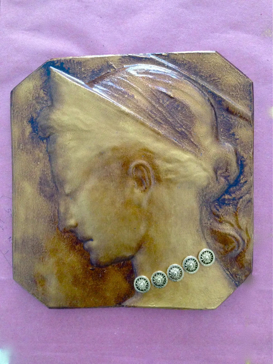 Ceramic Plate Commission - Hand Painted