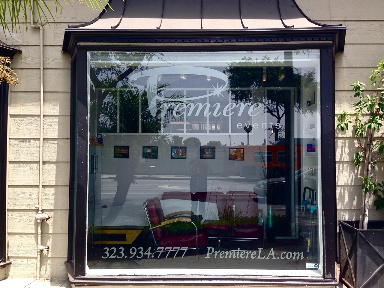 Etched Glass: Simulated vinyl window treatment