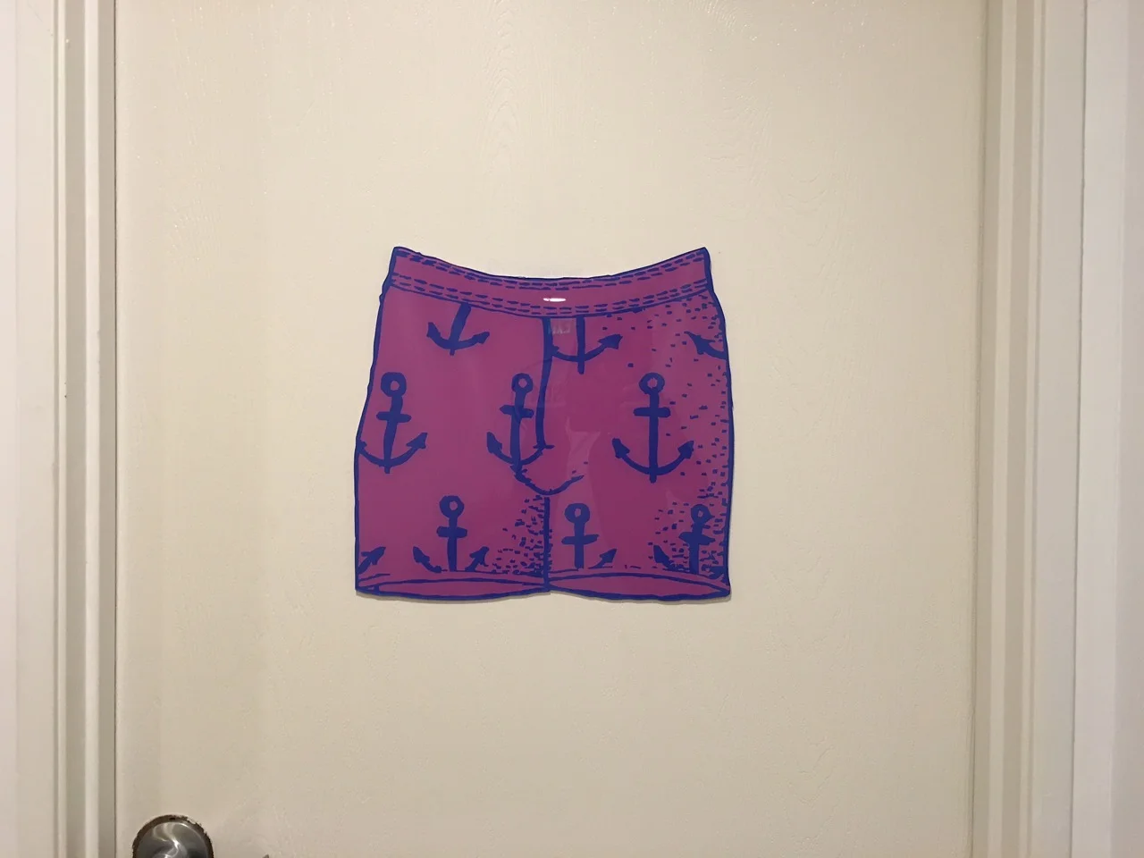 Non-gender Bathroom Door Plaques