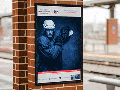 Parallax Printing Bus Shelter Lenticular