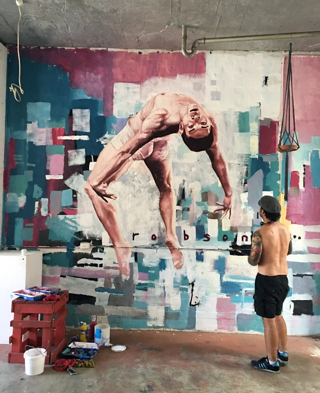 Mural at Create Or Die 2016