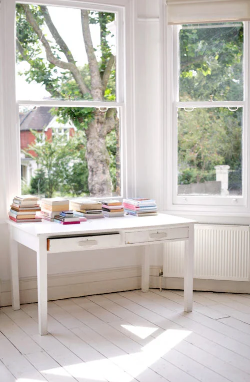 "throw away some of the furniture, paint everything white, clean the windows and see if you can make them wider. it’s about luminosity.”  
—renzo piano, architect(photo via design*sponge)