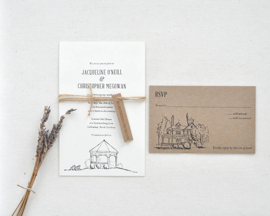 Summer Sail Wedding Invitation / Paper & Type