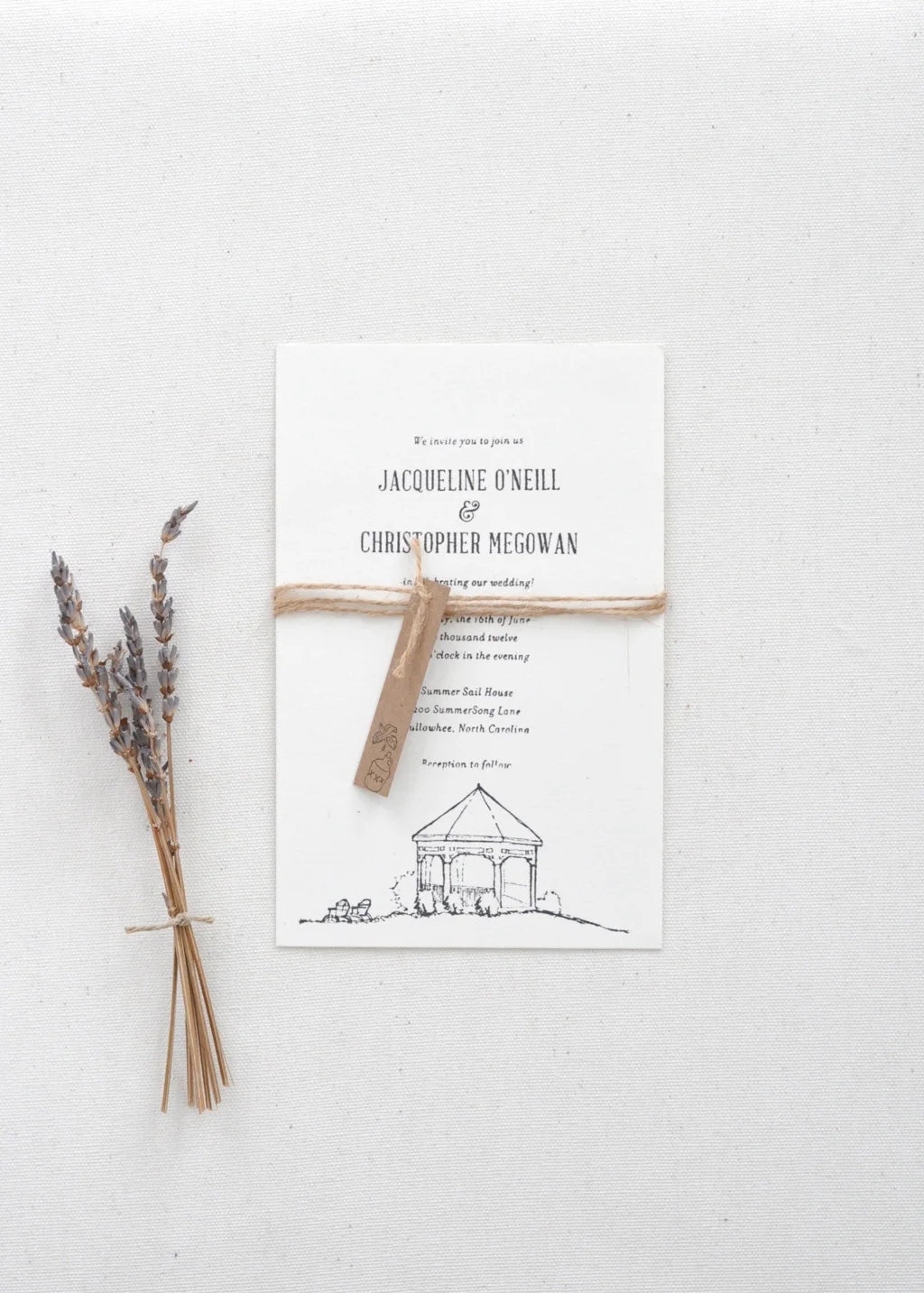 Summer Sail Wedding Invitation / Paper & Type