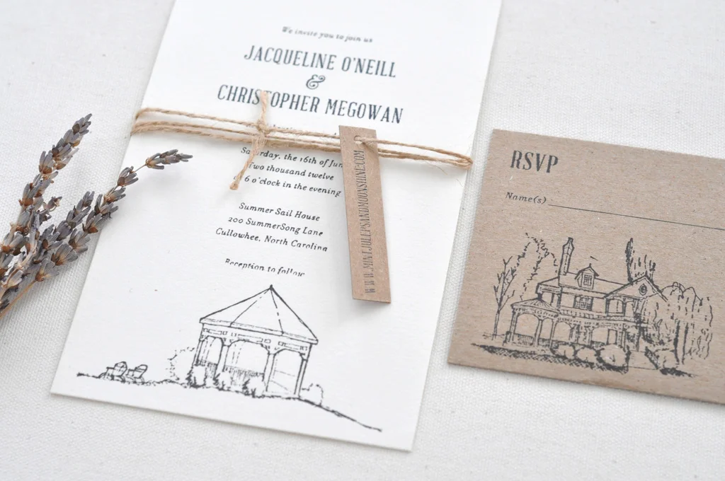Summer Sail Wedding Invitation / Paper & Type