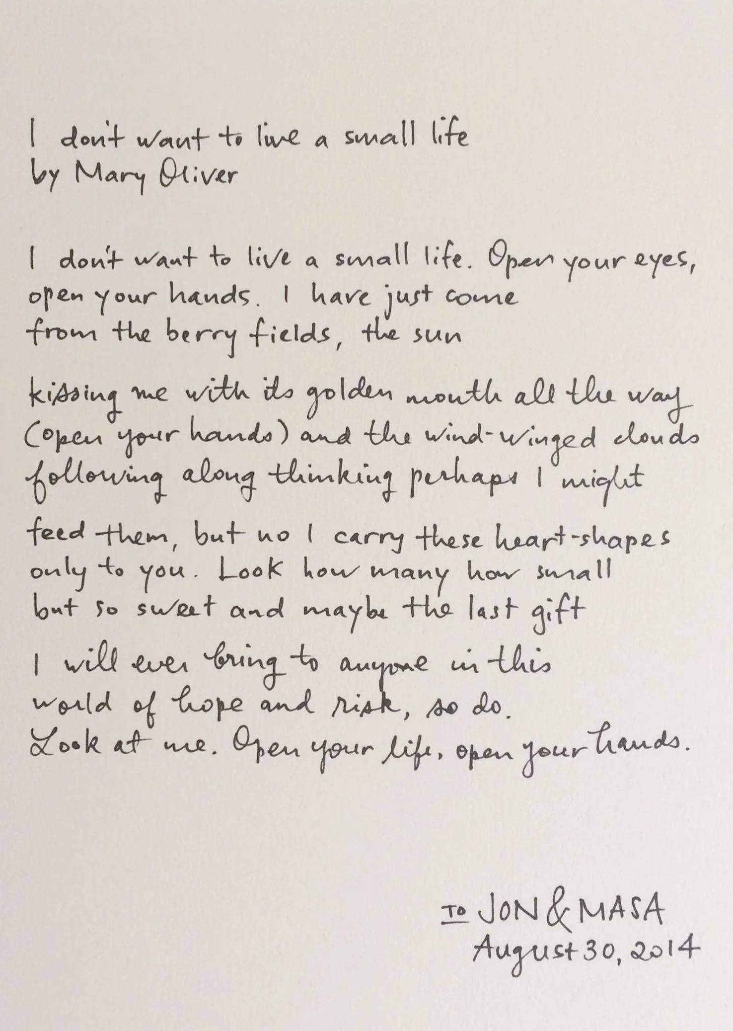 Handwritten / Paper & Type