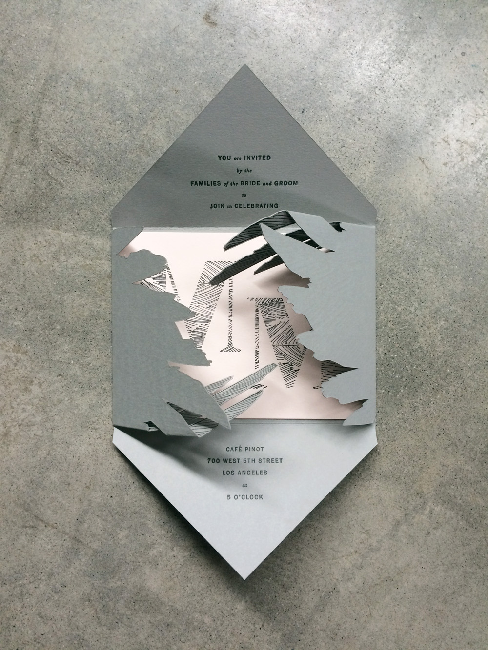 Swan Lake Invitation / Paper & Type
