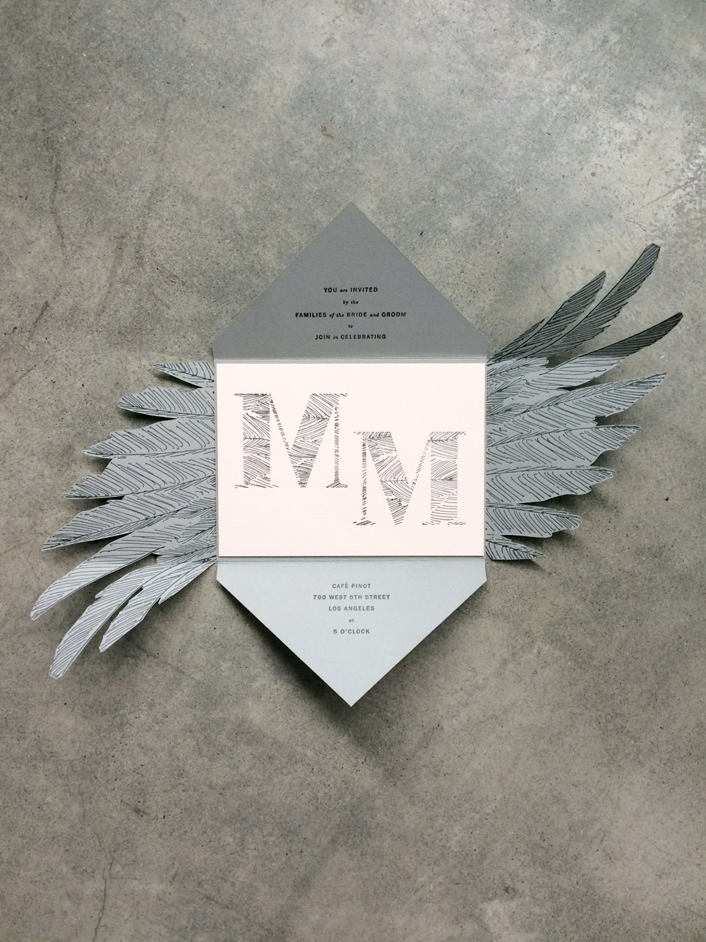 Swan Lake Invitation / Paper & Type