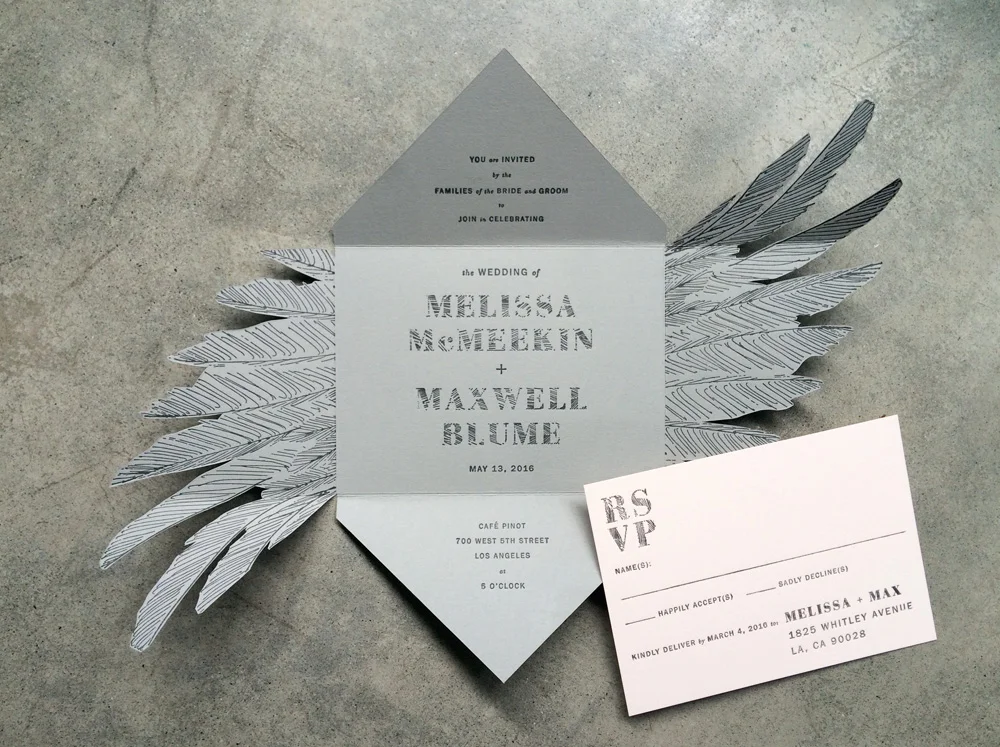 Swan Lake Invitation / Paper & Type