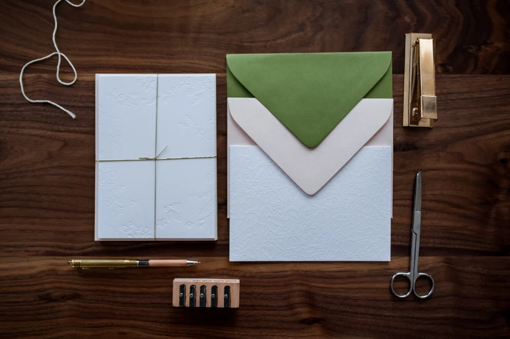 Flora Notecards by Paper & Type