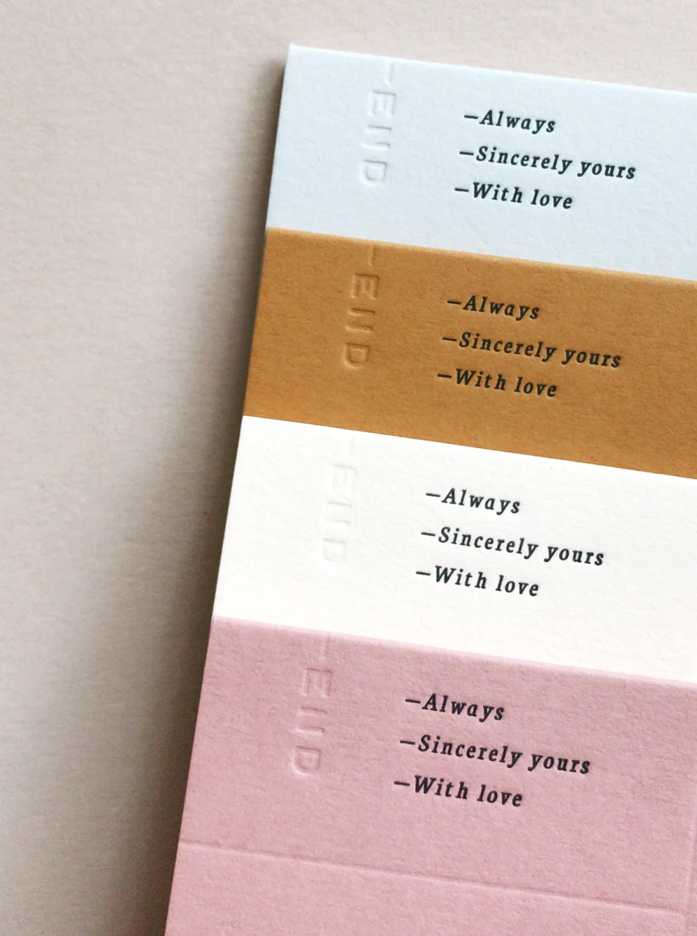 The Letter Ledger by Paper & Type