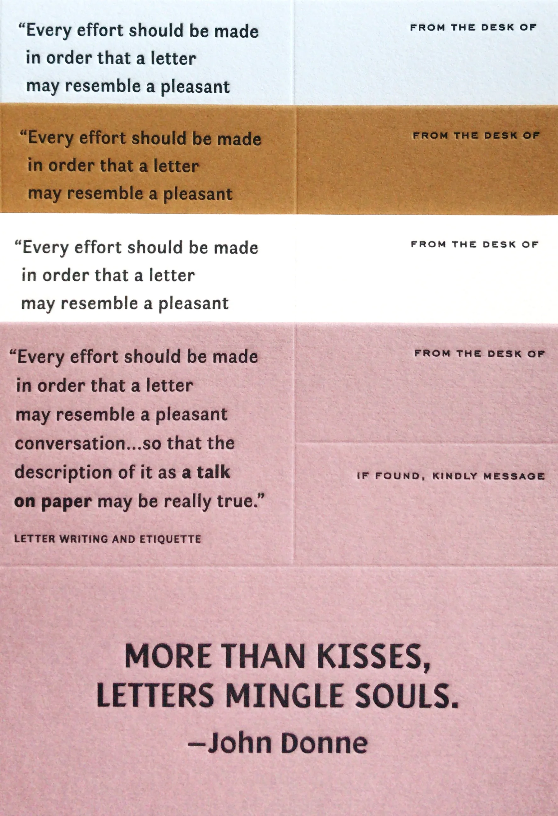The Letter Ledger by Paper & Type