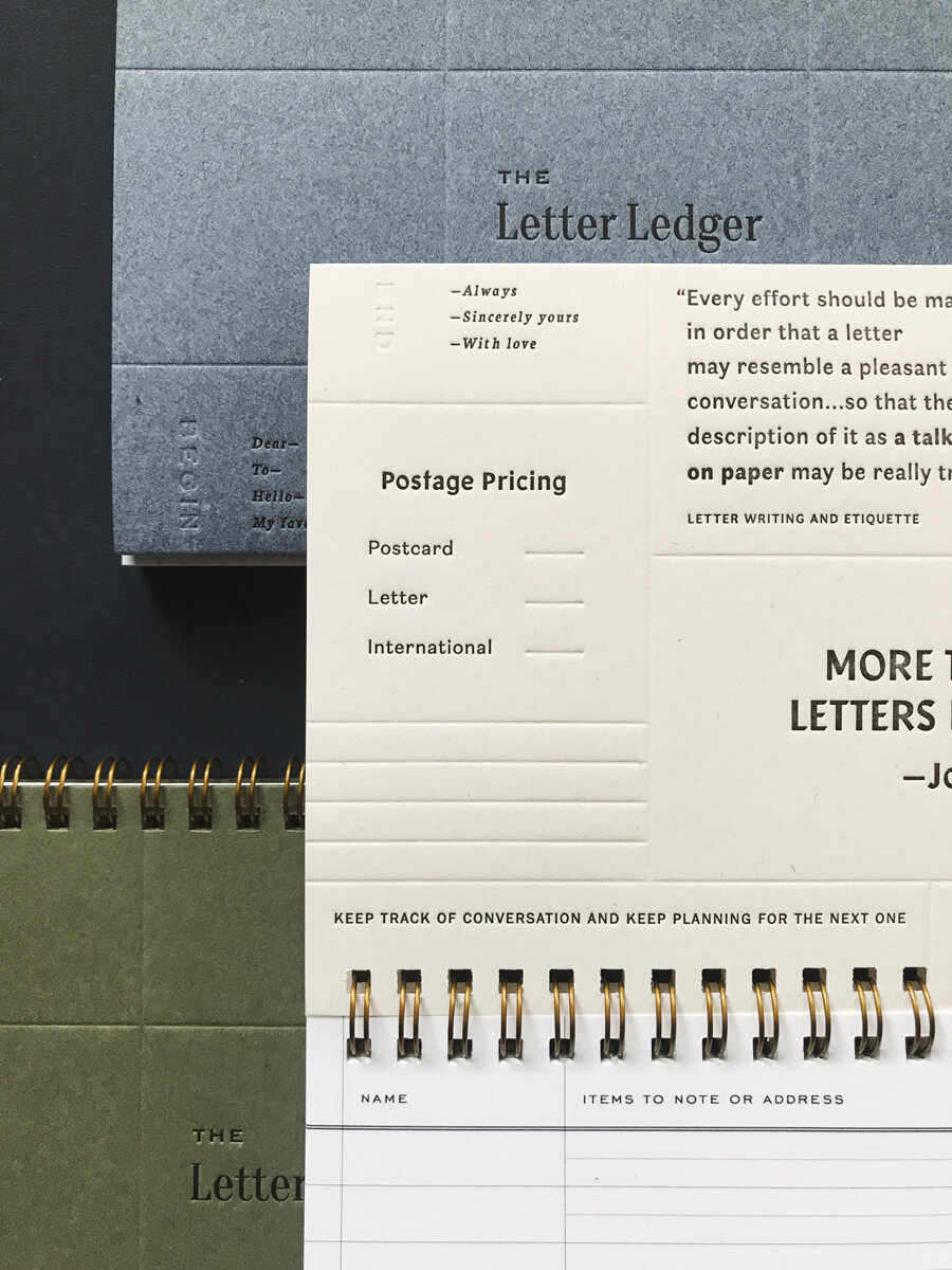 Letter Ledger 3.0 / Paper &amp; Type