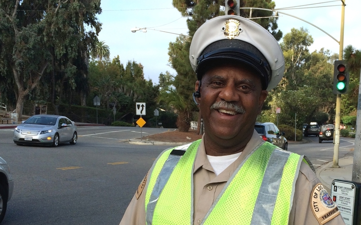 Officer James Black has been doing an excellent job.