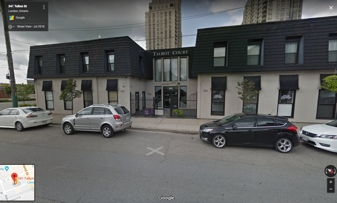 Walk-In Notary in London, Ontario. Use the south elevator to go up to the 2nd floor. At reception ask for "Walk-In Notary".