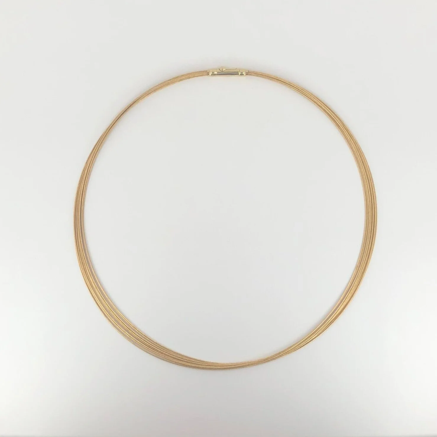 14K Gold 5-Strand Necklace