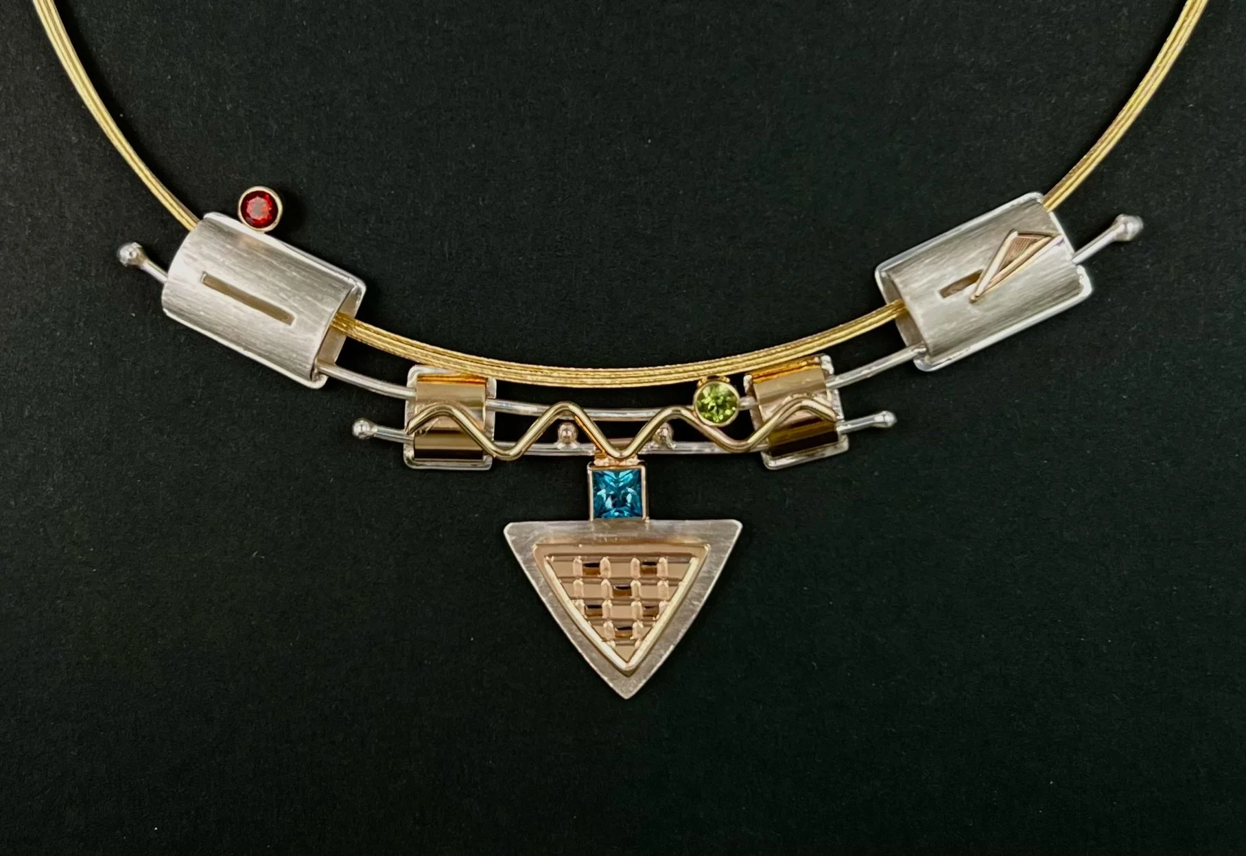 Triangle Grid Slide w/Stones, slide only