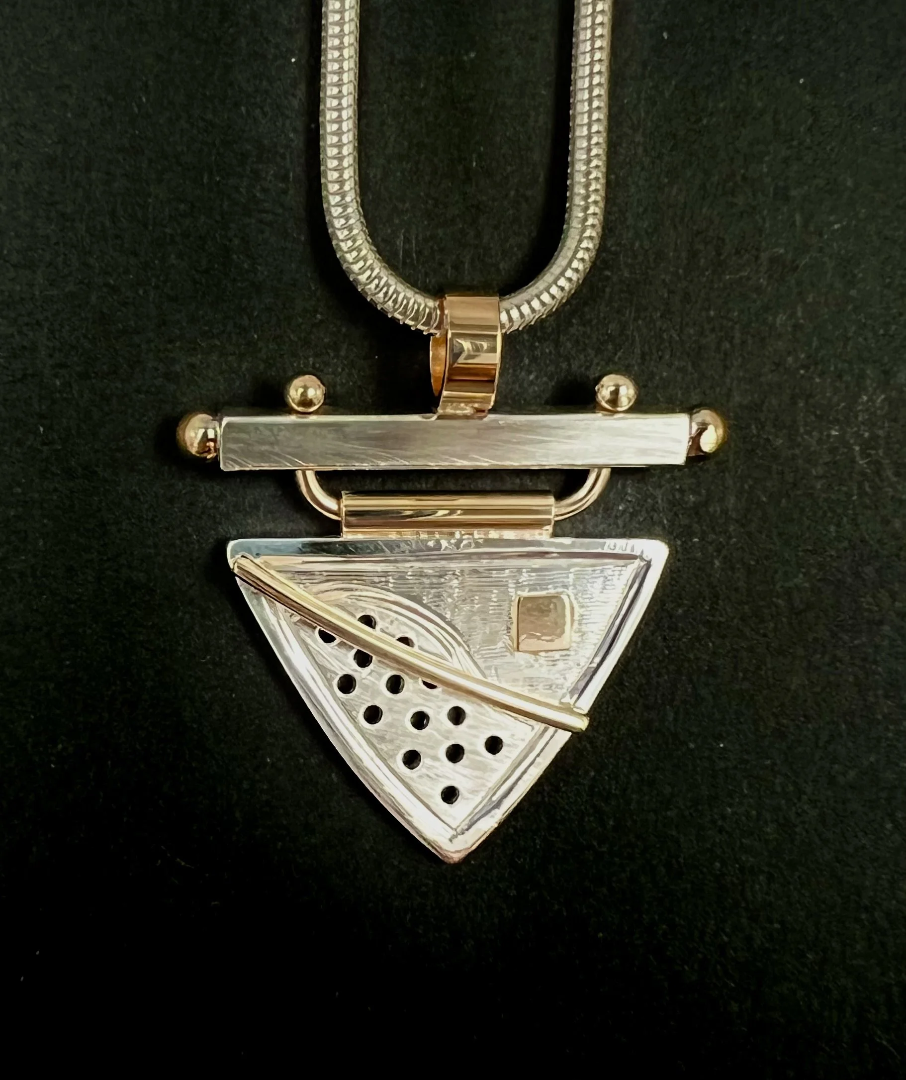 Small Solstice Triangle Pendant