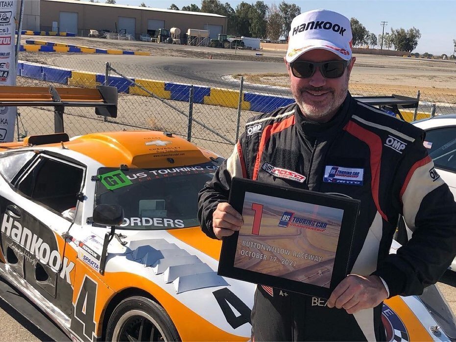 Repost from @redpanthermotorsport
&bull;
@ustcc United States Touring Car Championship GT class victory lane parking spot for the #4 MyRaceShop.com Factory Five Racing GTM, owned by Mike Holland, driven by Borders Racing at Round 7 at Buttonwillow Ra