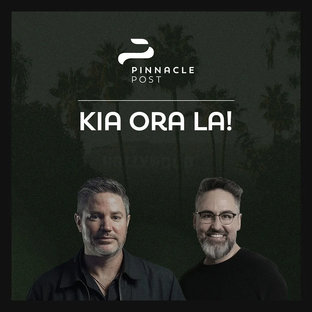 Repost from @pinnaclepost_nz
&bull;
Pinnacle Post are excited to be part of Kia Ora LA&mdash;a program of events hosted by the @nzfilm commission, promoting New Zealand as a world-class destination for screen production. Beau and Damian, alongside a 