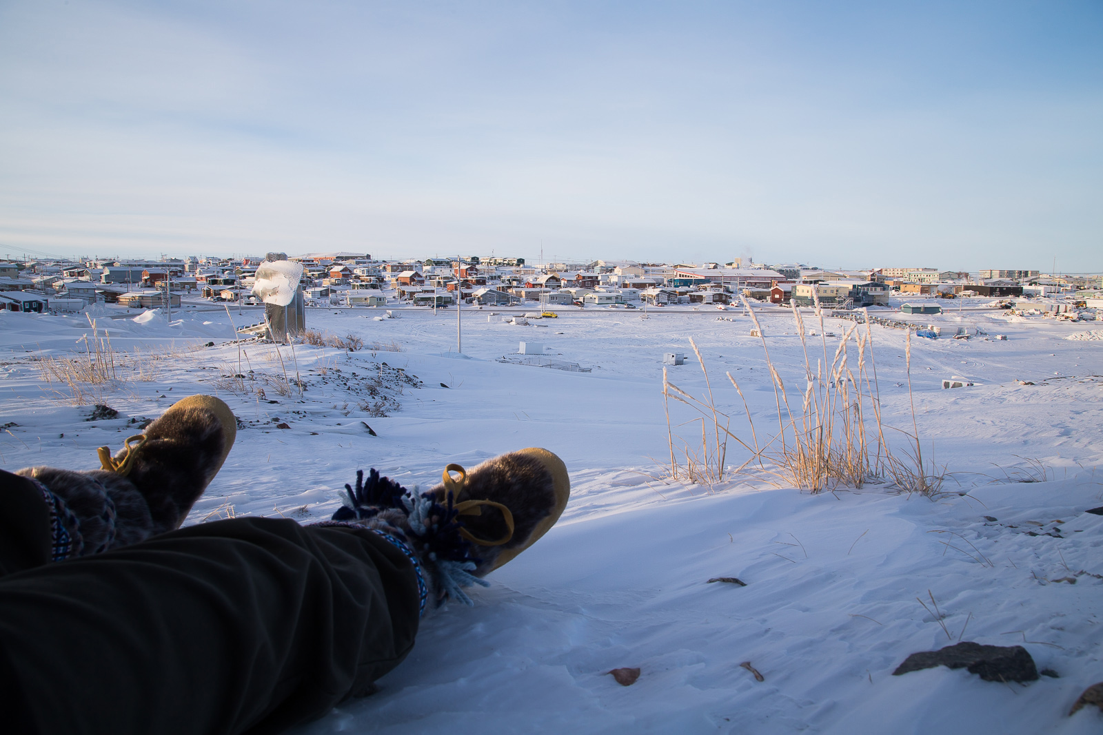 Rankin Inlet: view from the hilltop