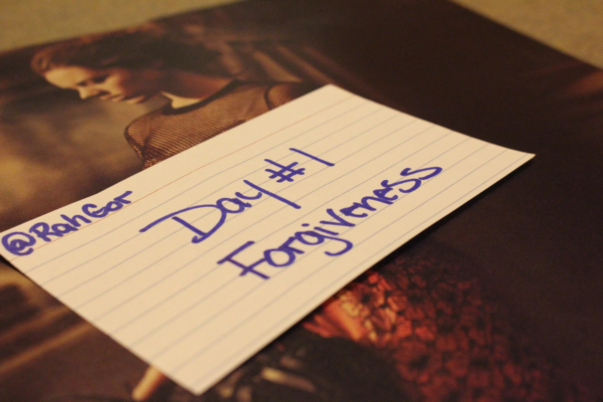 Forgiveness (Day 1 of 21 Days of Greatness)