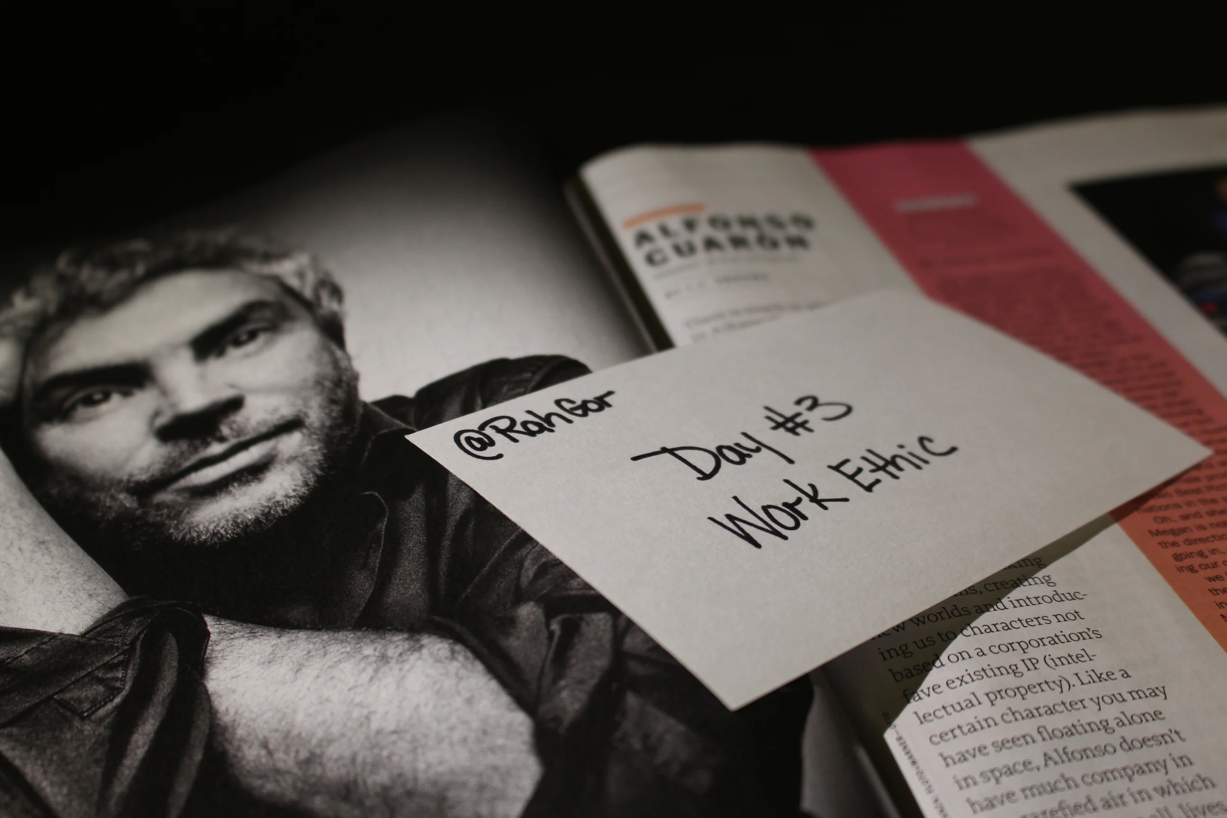 Work Ethic (Day 3 of 21 Days of Greatness)