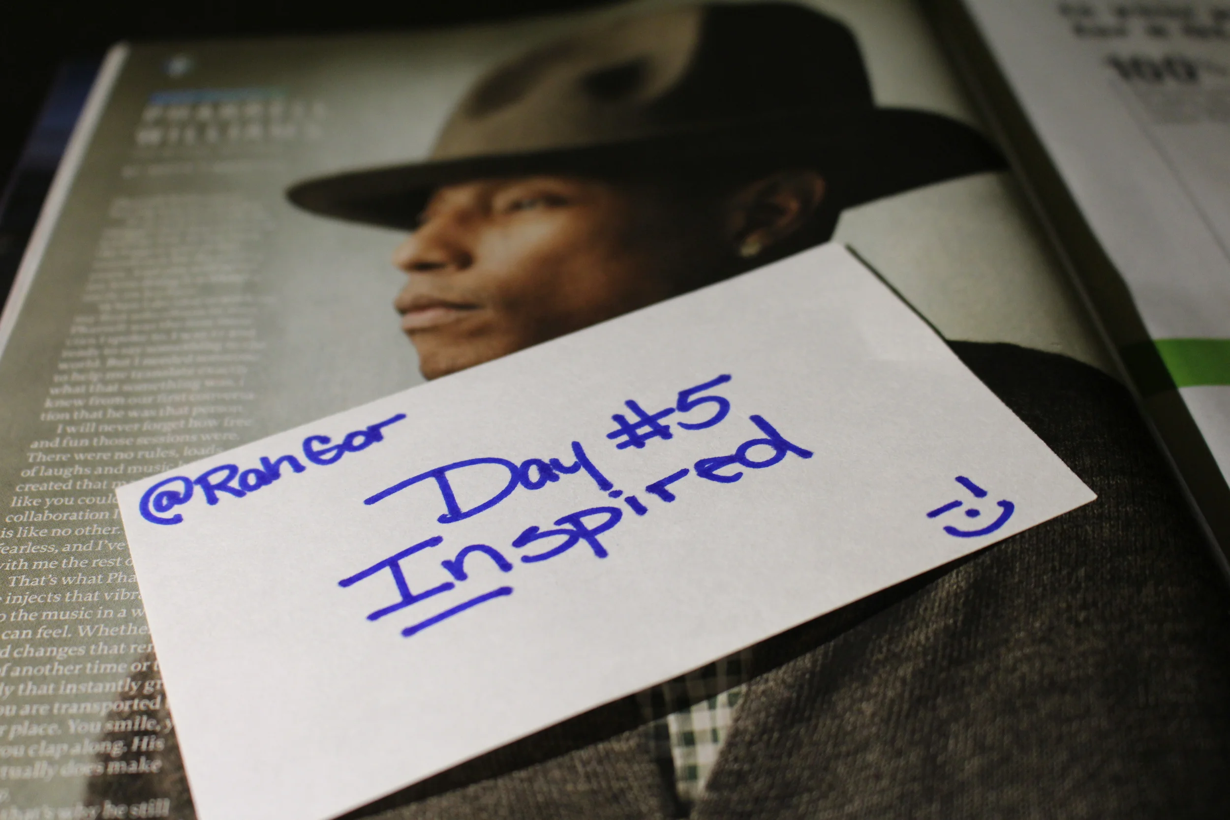 Inspired (Day 5 of 21 Days of Greatness)