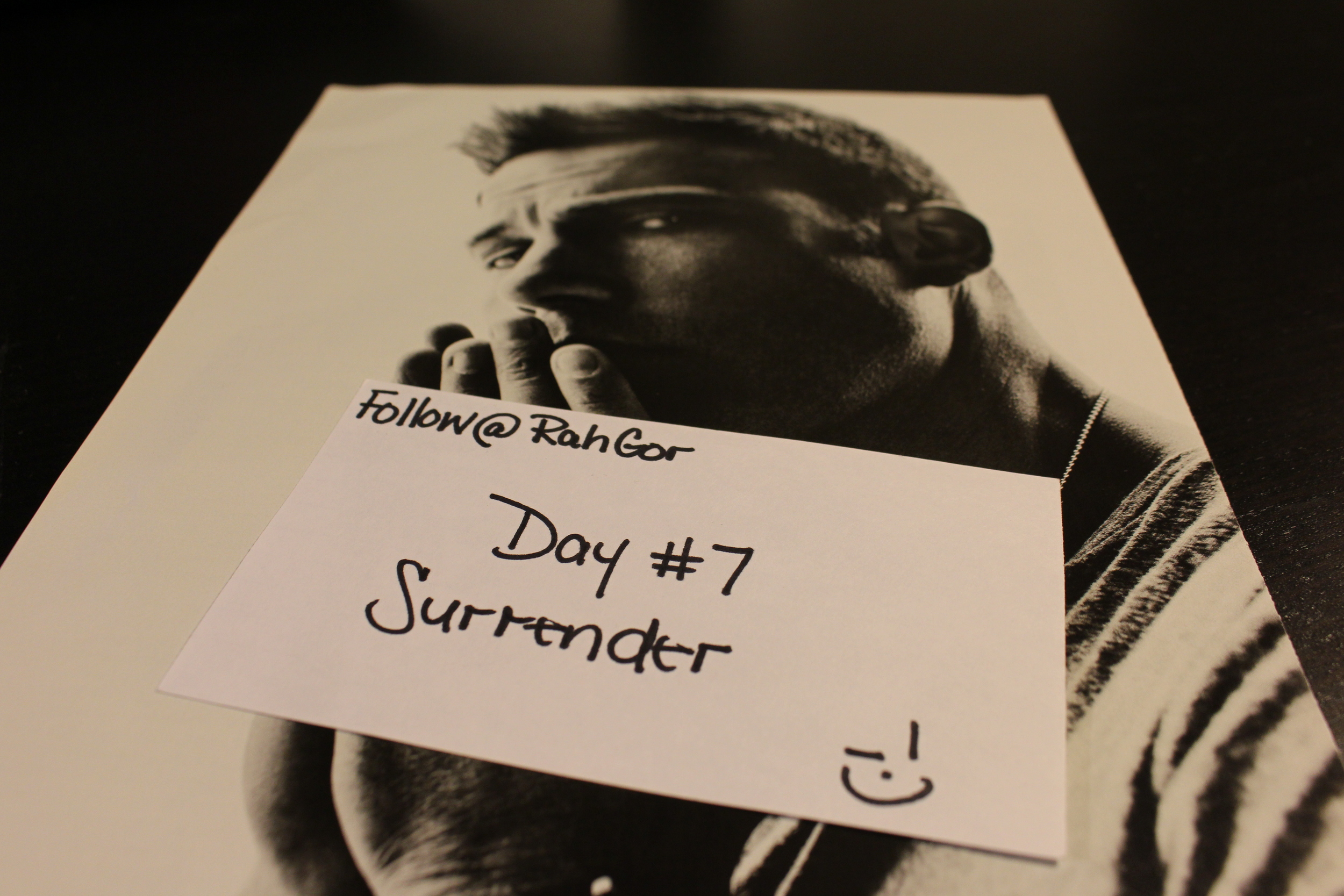 Surrender (Day 7 of 21 Days of Greatness)