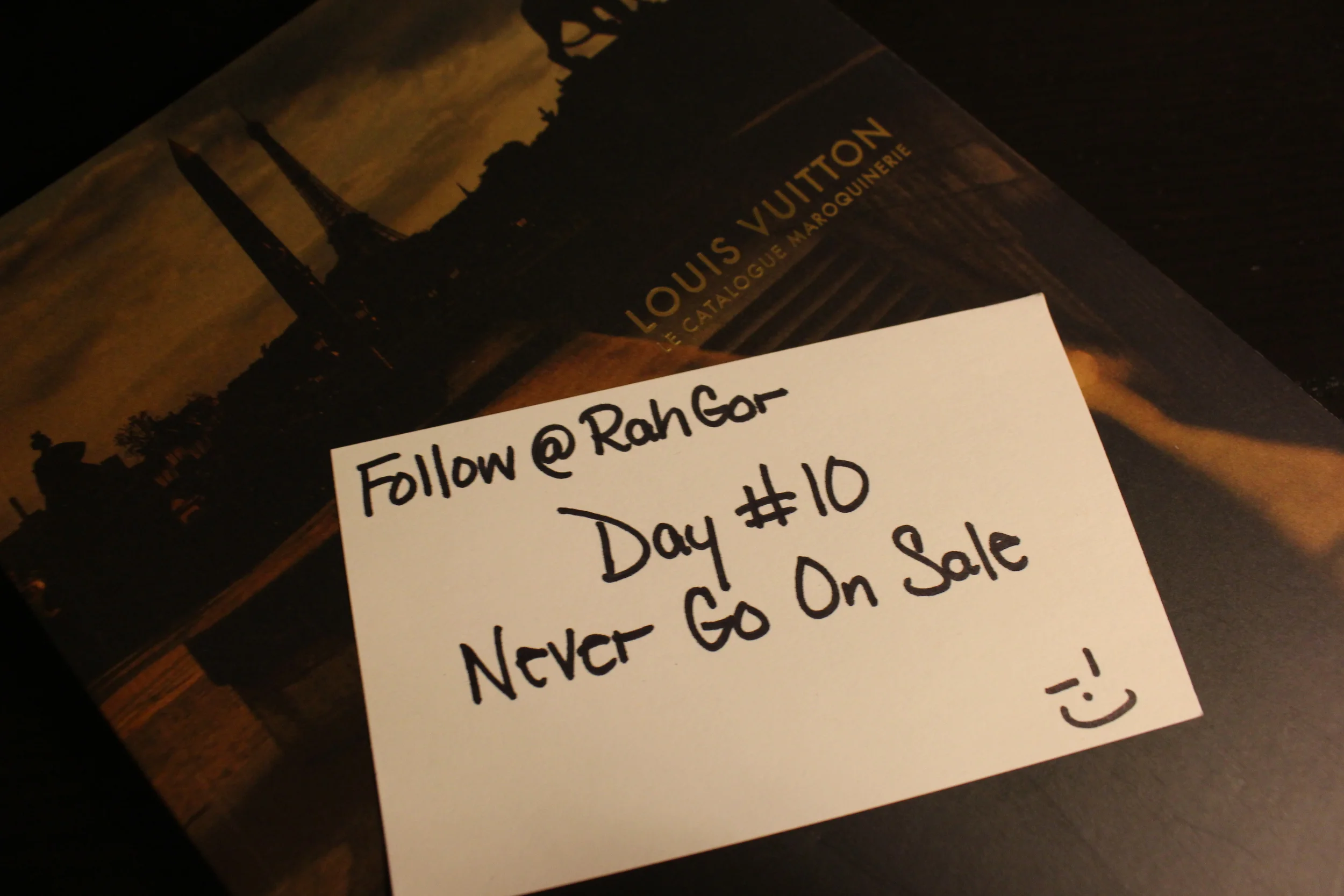 Never Go On Sale (Day 10 of 21 Days of Greatness)